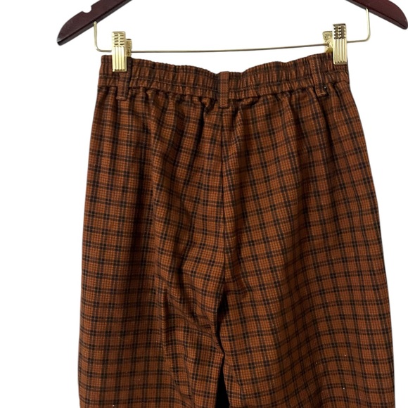 LEVI’S Math Club Elastic Pull On Plaid Pants Trousers - Picture 7 of 9